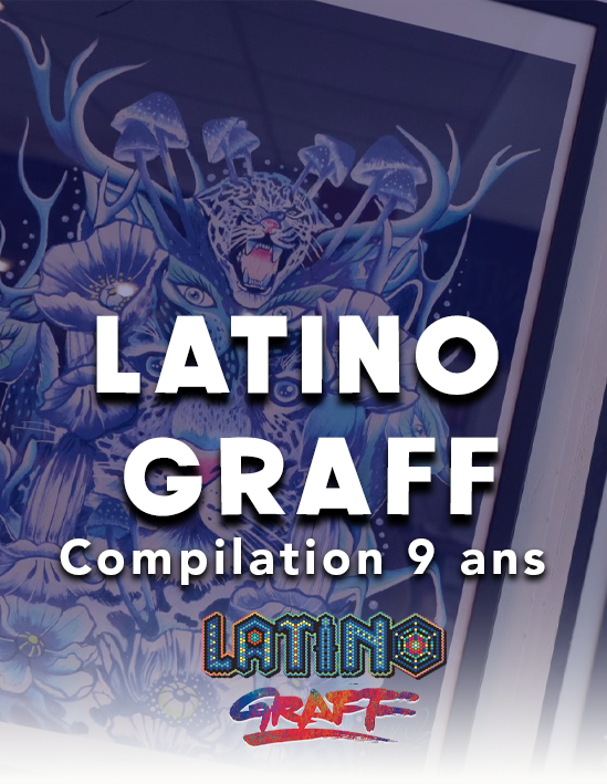 Exposition d'affiches Latino Graff depuis 2016